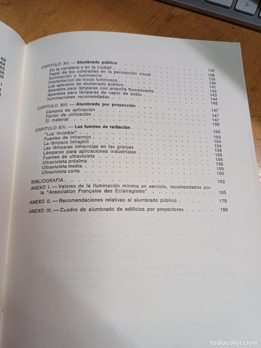 Libros de segunda mano: MANUAL DE ALUMBRADO PHILIPS. M. LA Toison. 1968. Paraninfo - Foto 5