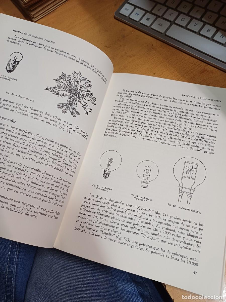 Libros de segunda mano: MANUAL DE ALUMBRADO PHILIPS. M. LA Toison. 1968. Paraninfo - Foto 6