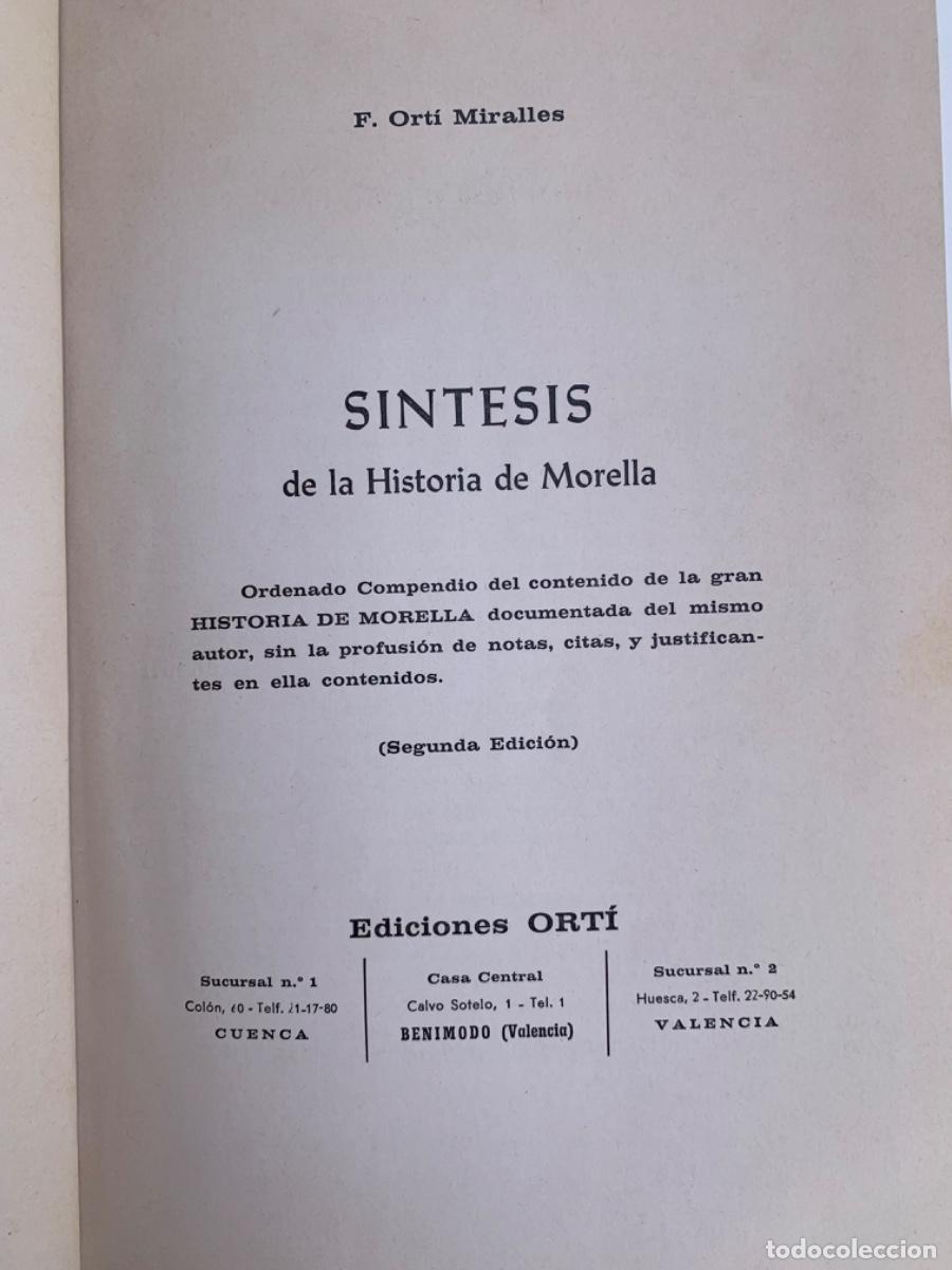 Libros de segunda mano: S&iacute;ntesis de la Historia de Morelia (Bols 3) - Foto 6