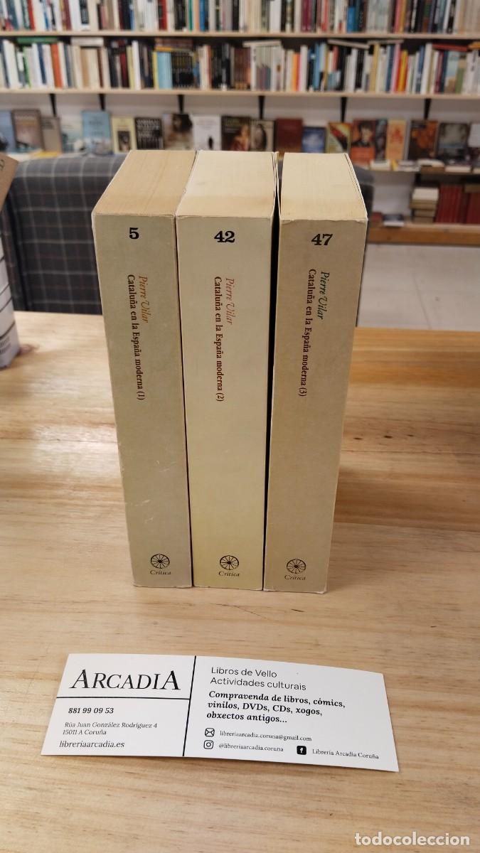 Libros de segunda mano: Catalu&ntilde;a en la Espa&ntilde;a Moderna ( 3 tomos) - Pierre Vilar - Foto 3
