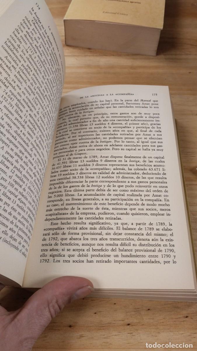 Libros de segunda mano: Catalu&ntilde;a en la Espa&ntilde;a Moderna ( 3 tomos) - Pierre Vilar - Foto 7