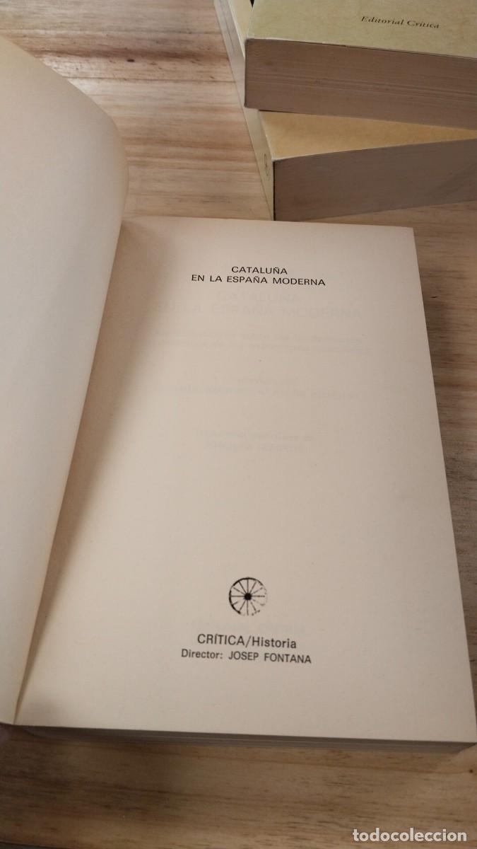 Libros de segunda mano: Catalu&ntilde;a en la Espa&ntilde;a Moderna ( 3 tomos) - Pierre Vilar - Foto 11
