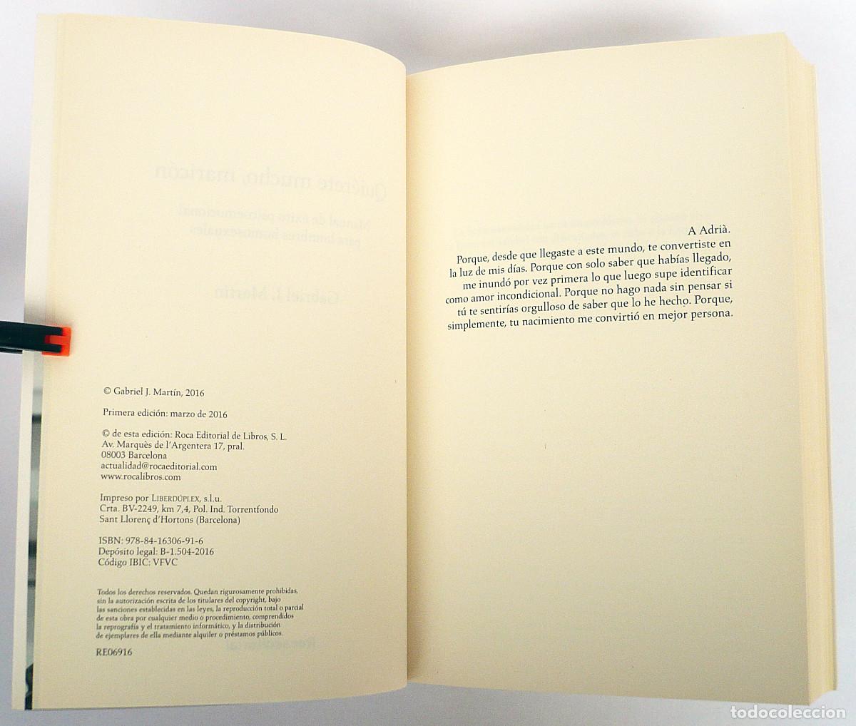 Libros de segunda mano: Qui&eacute;rete mucho, maric&oacute;n - Foto 3