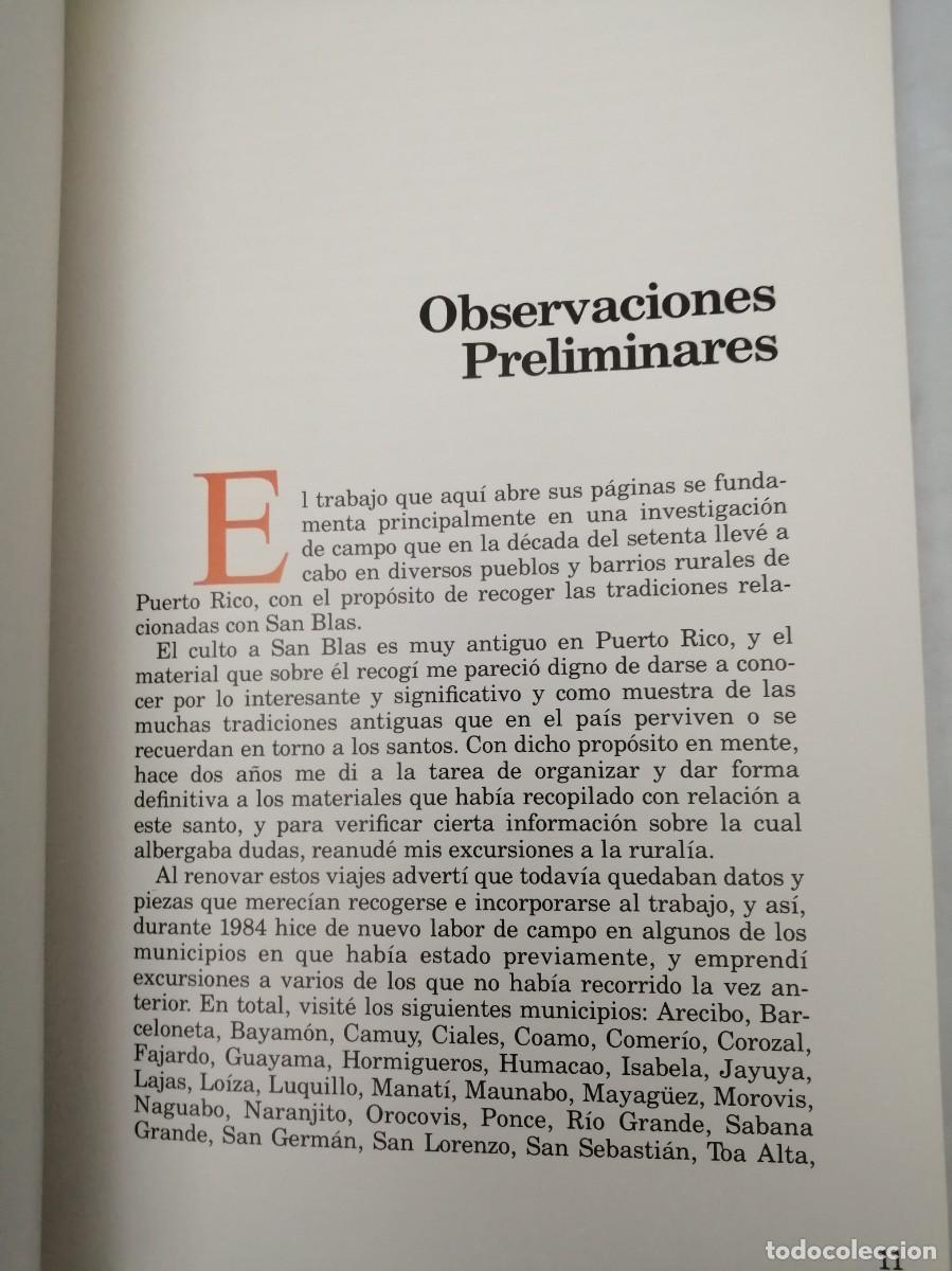 Libros de segunda mano: San Blas en la tradici&oacute;n puertorrique&ntilde;a - Foto 3