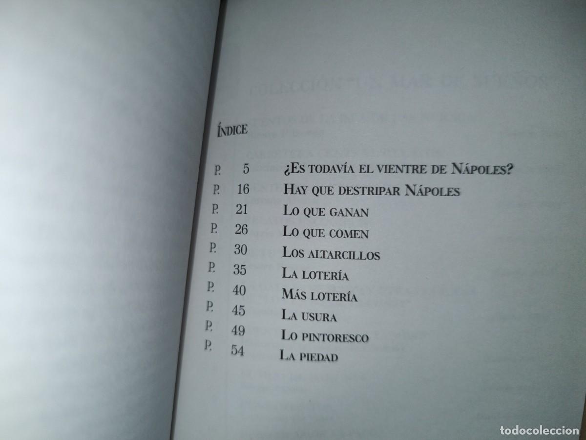 Libros de segunda mano: 119- EL VIENTRE DE N&Aacute;POLES - MATILDE SERAO. UN MAR DE SUE&Ntilde;OS. EMDICIONES DE DANILO MANERA - 2002 - Foto 5