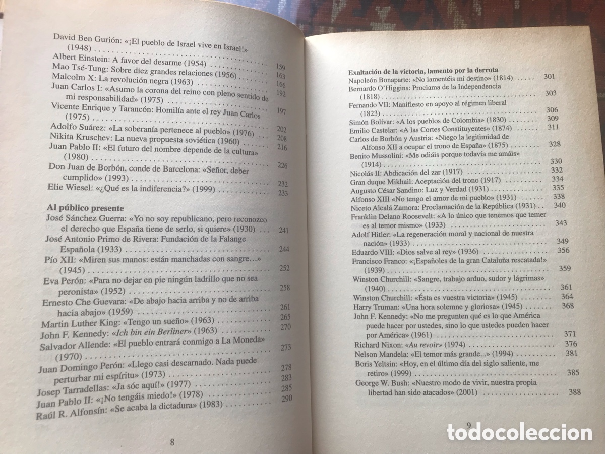 Libros de segunda mano: Los discursos del poder. Palabras que cambiaron el curso de la historia. - Foto 8