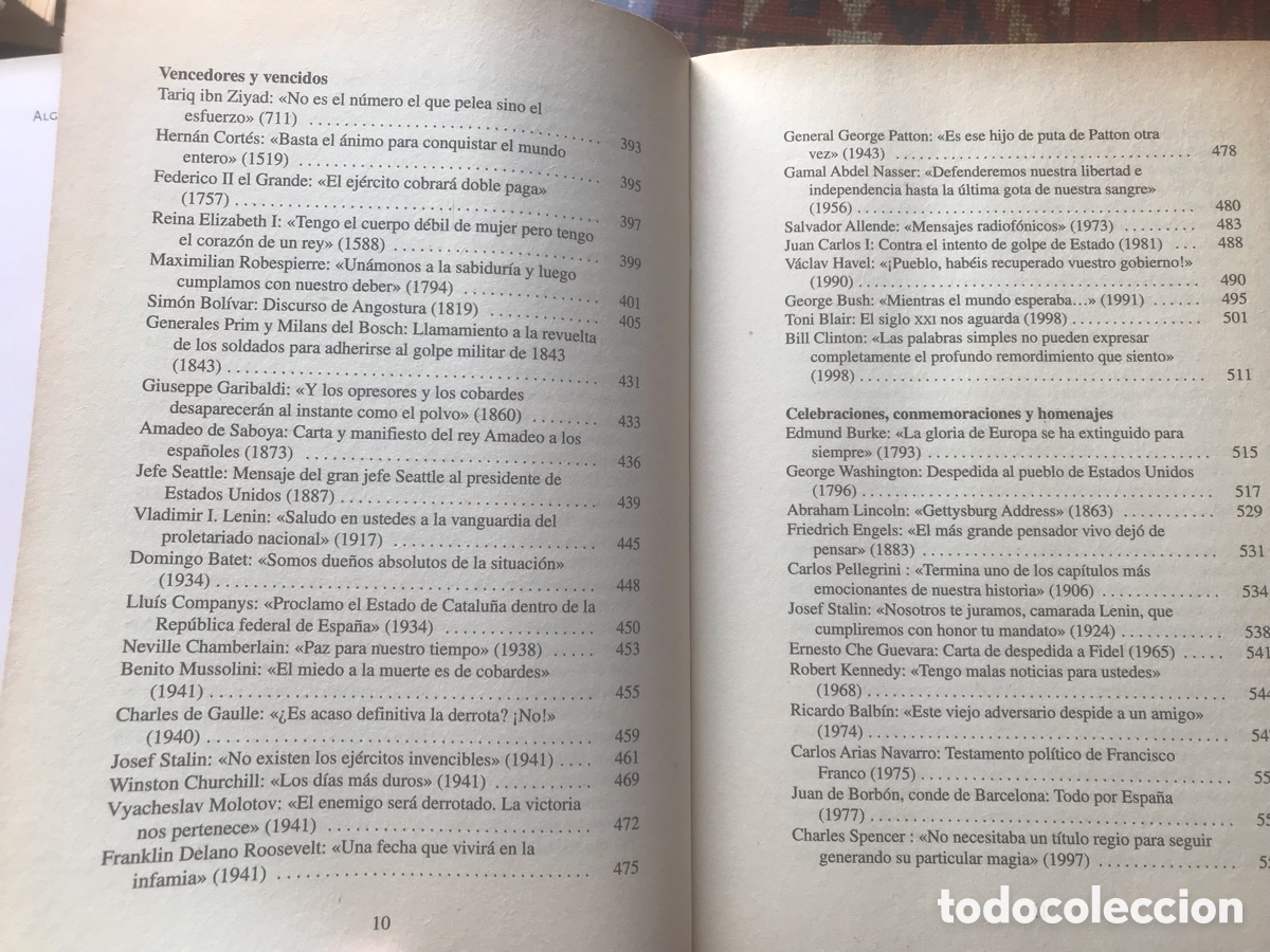 Libros de segunda mano: Los discursos del poder. Palabras que cambiaron el curso de la historia. - Foto 9