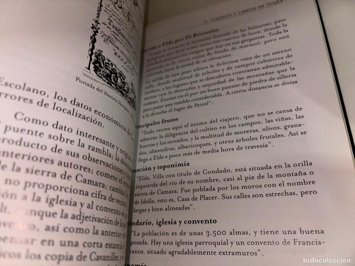 Libros de segunda mano: FUENTES PARA EL ESTUDIO DE LA HISTORIA DE ELDA / JOAQU&Iacute;N SAMPER ALC&Aacute;RAZ / ELDA 2002 - Foto 6