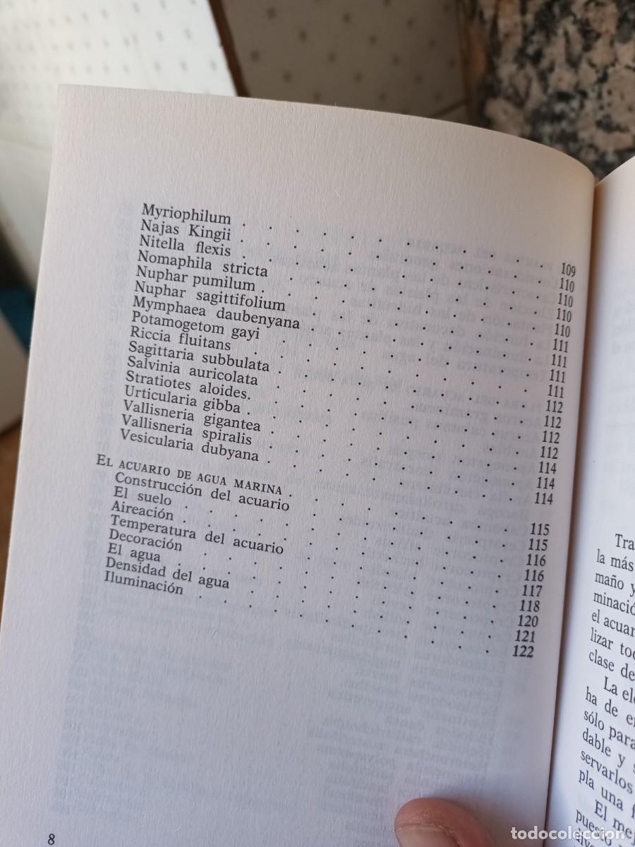 Libros de segunda mano: Libro la tecnica del acuario de Walter Birkener - Foto 8