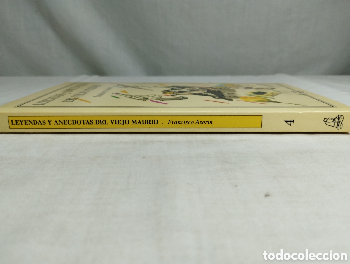 Libros de segunda mano: Leyendas y an&eacute;cdotas del viejo Madrid. Francisco Azor&iacute;n, 1992 - Foto 3