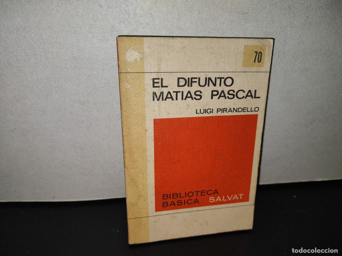 Libros de segunda mano: 119- EL DIFUNTO MAT&Iacute;AS PASCAL - LUIGI PIRANDELLO - Foto 1