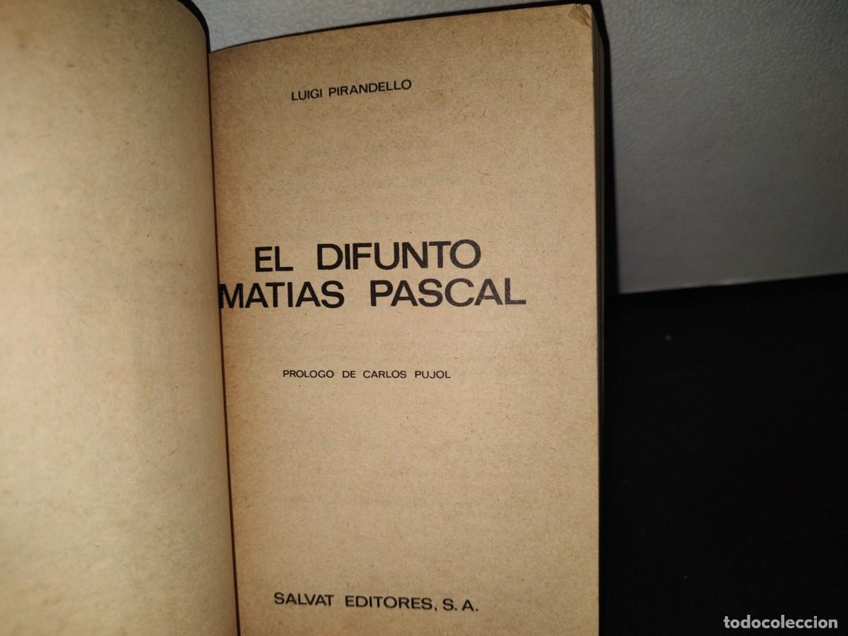 Libros de segunda mano: 119- EL DIFUNTO MAT&Iacute;AS PASCAL - LUIGI PIRANDELLO - Foto 3