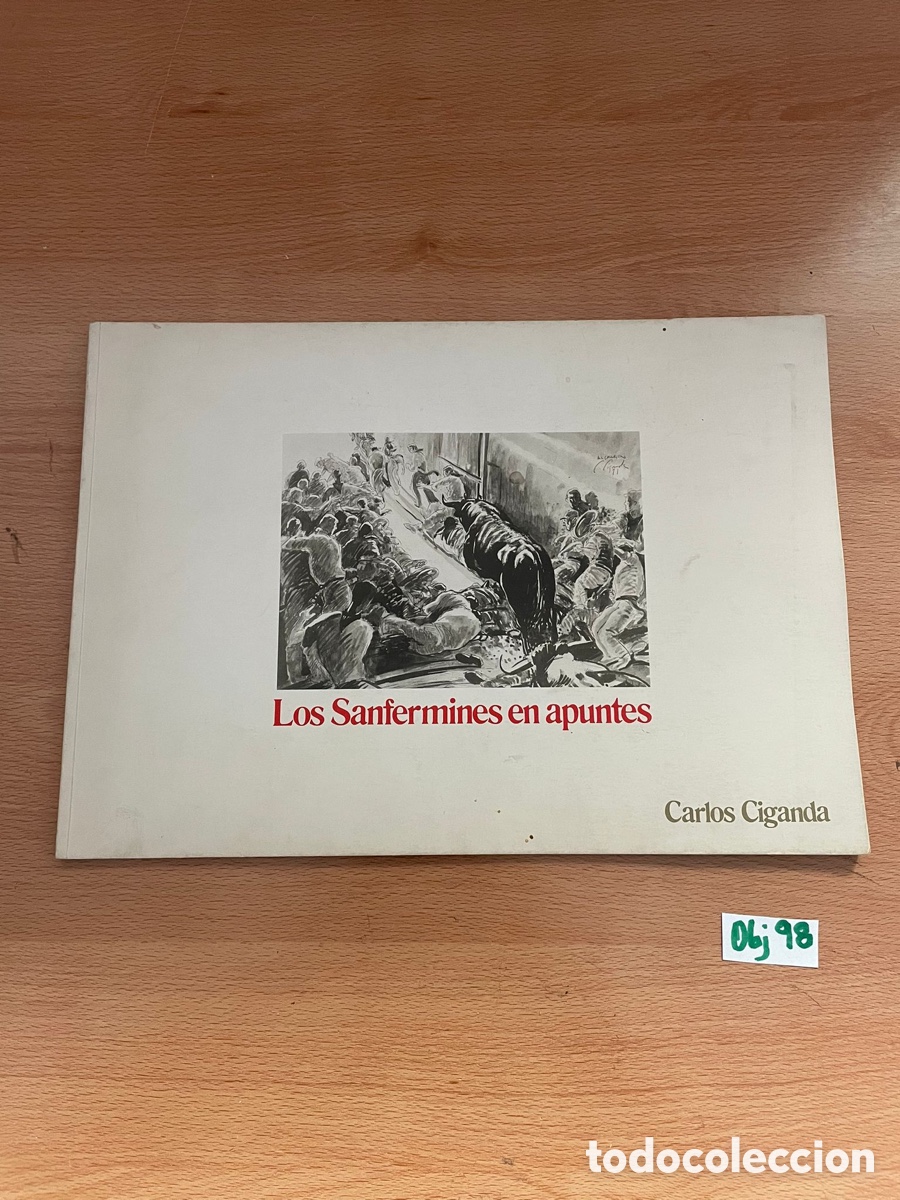 Libros de segunda mano: LOS SANFERMINES EN APUNTES CARLOS CIGANDA - Foto 1
