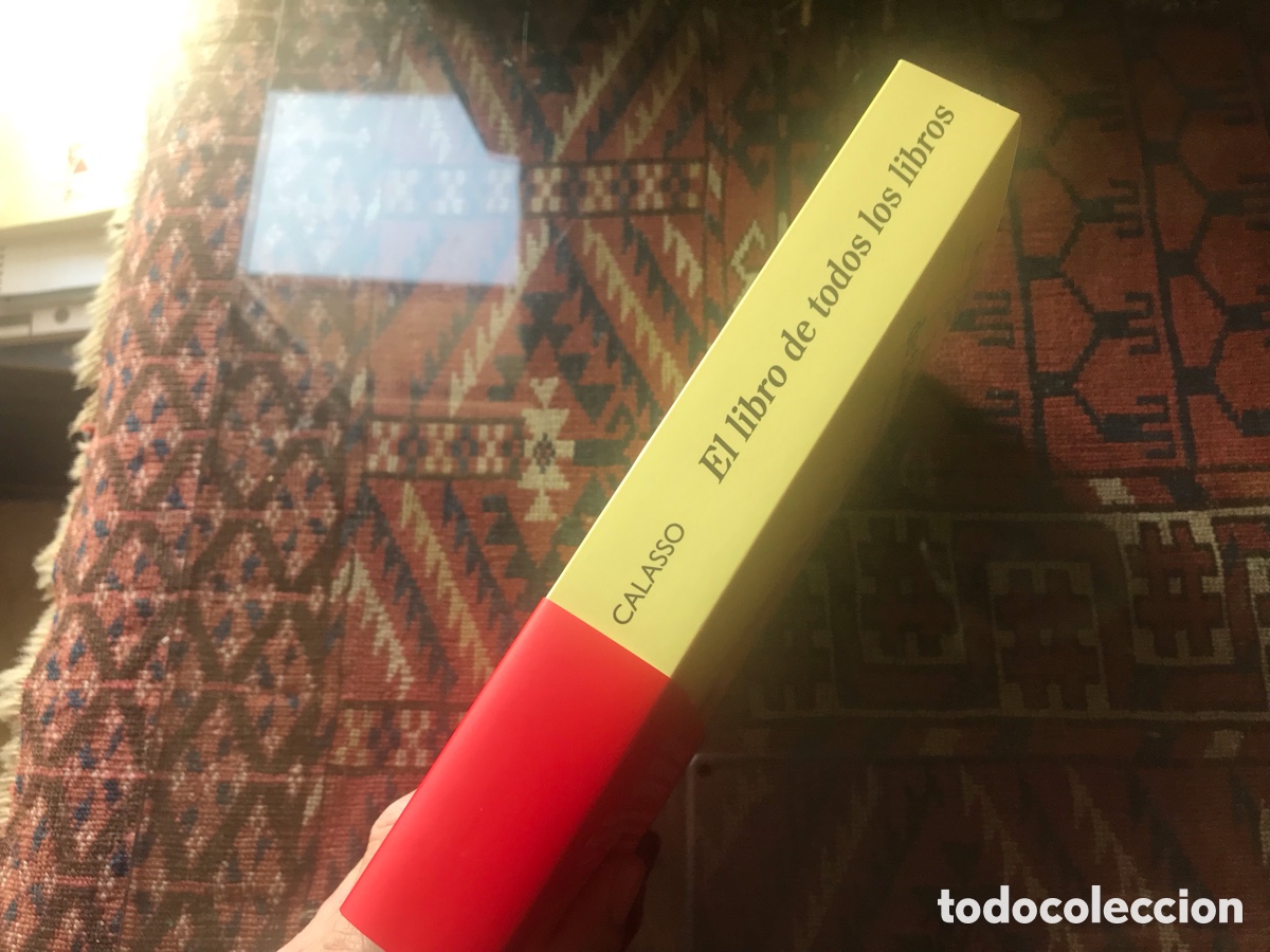 Libros de segunda mano: El libro de todos los libros. Roberto Calasso. Anagrama - Foto 2