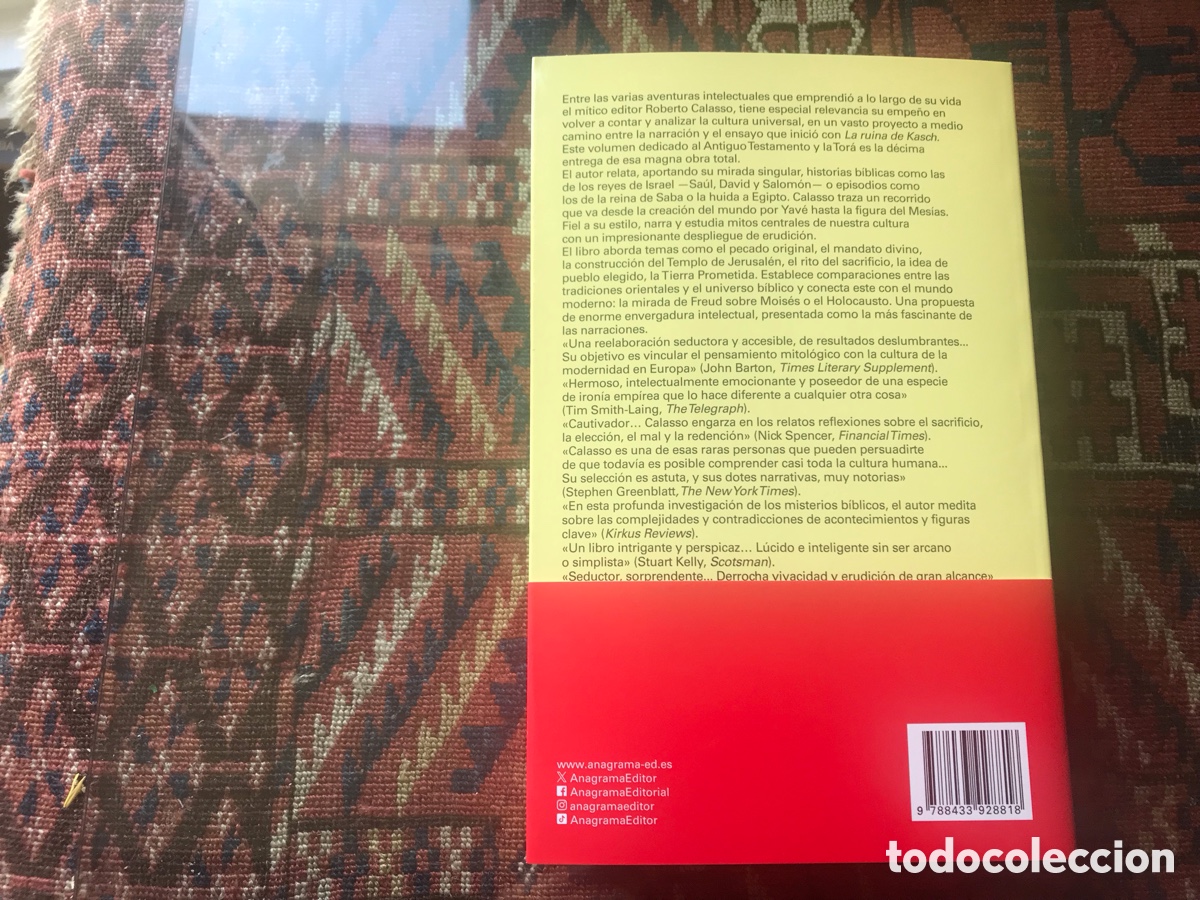 Libros de segunda mano: El libro de todos los libros. Roberto Calasso. Anagrama - Foto 4