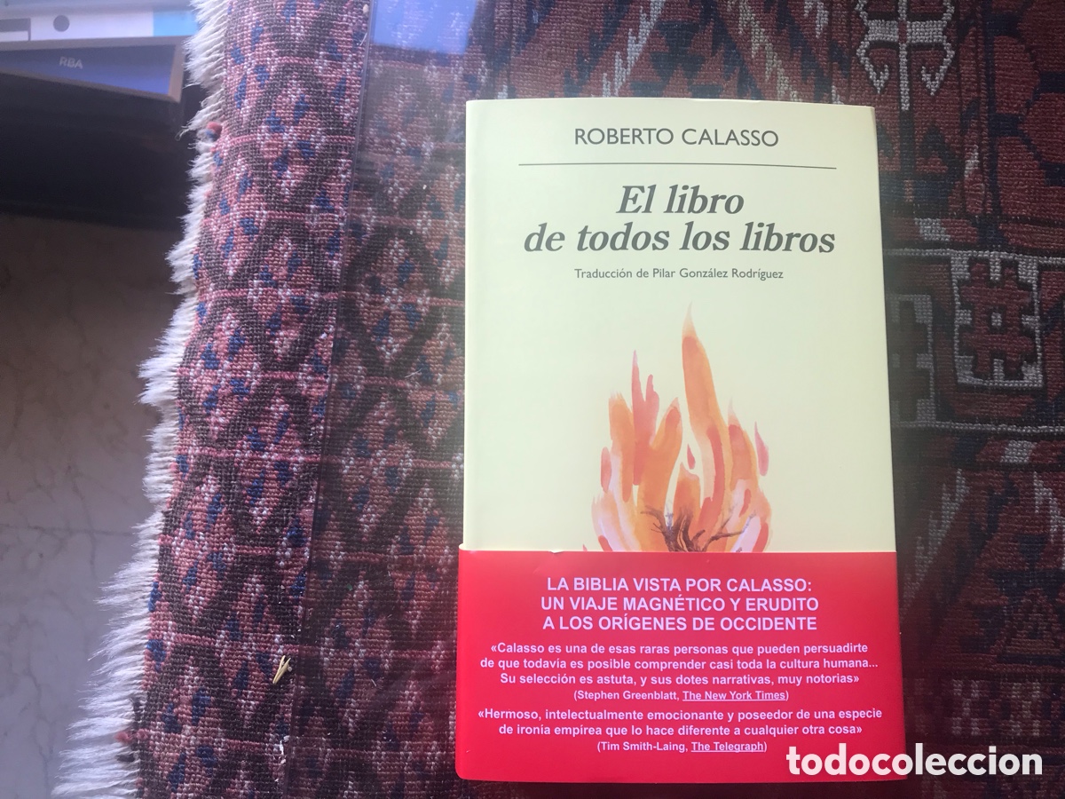 Libros de segunda mano: El libro de todos los libros. Roberto Calasso. Anagrama - Foto 1