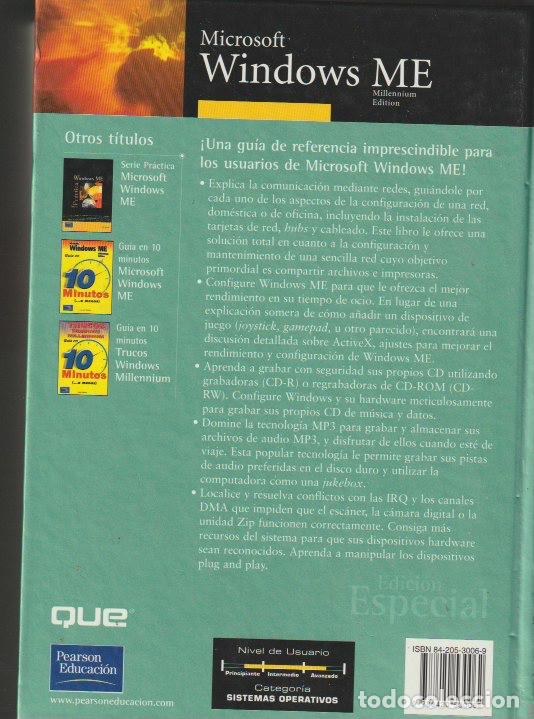 Libros de segunda mano: * INFORM&Aacute;TICA * Edici&oacute;n especial Microsoft Windows ME / Ed Bott - Foto 2