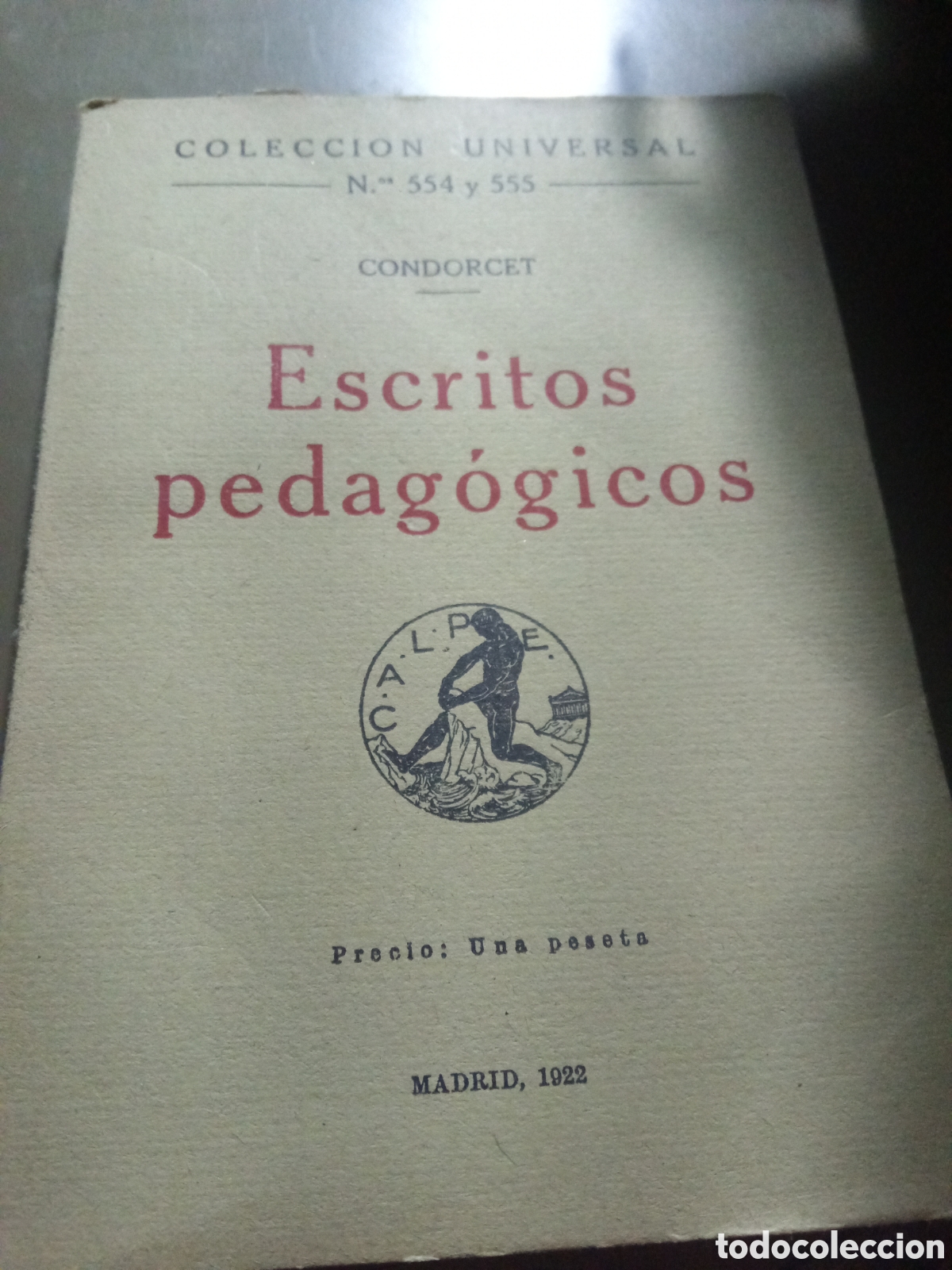 Libros de segunda mano: Escritos pedag&oacute;gicos. Diderot. 1922 - Foto 1