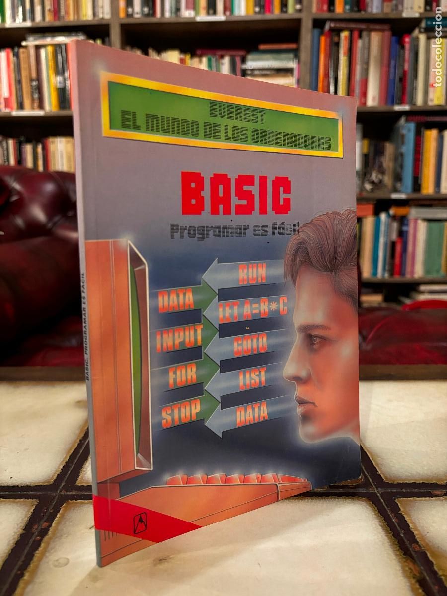 Libros de segunda mano: Basic. Programar es f&aacute;cil. El mundo de los ordenadores. Everest PEDIDO M&Iacute;NIMO 5&euro; - Foto 1