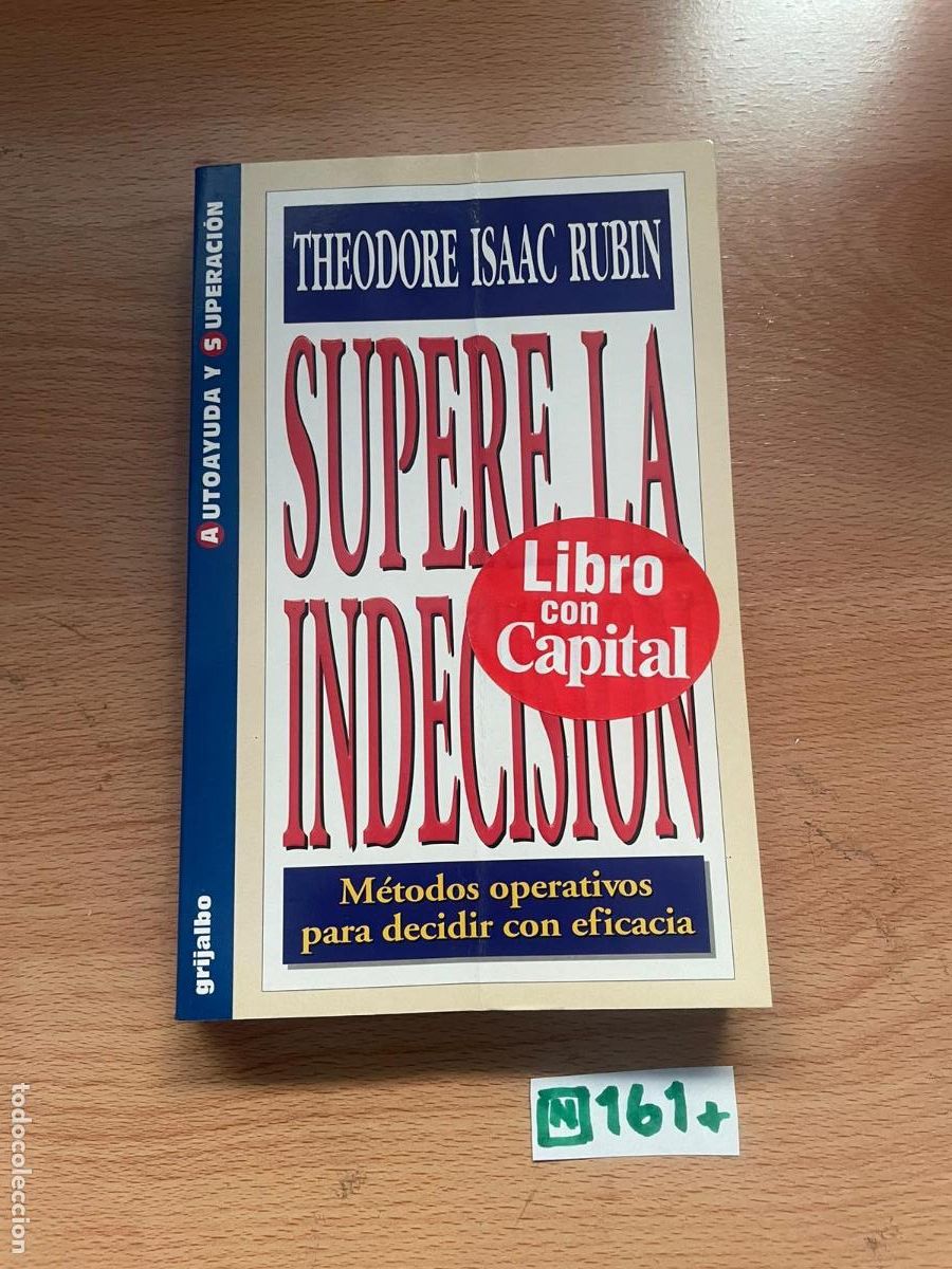 Libros de segunda mano: Libro: supere la indecisi&oacute;n - Foto 1