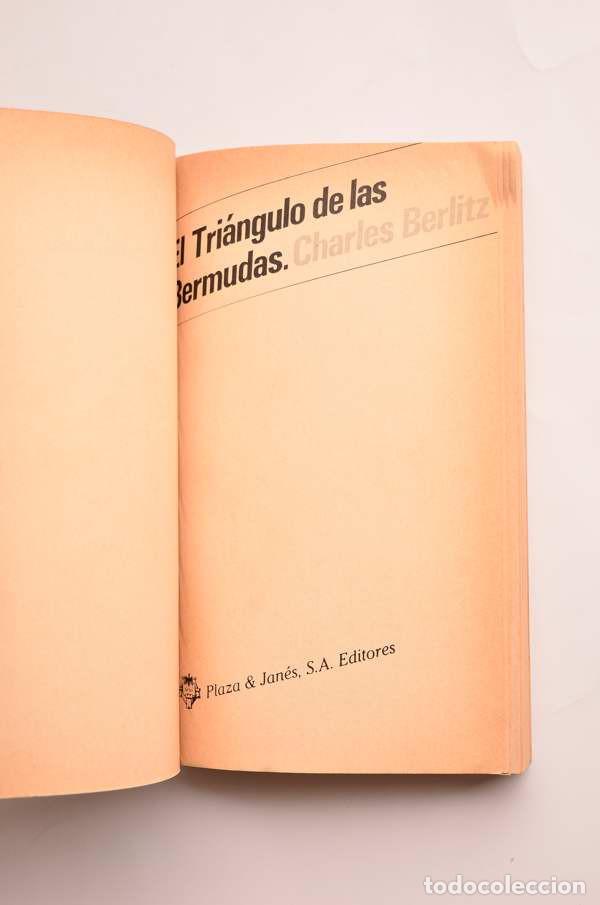 Libros de segunda mano: El tri&aacute;ngulo de Las Bermudas - BERLITZ, Charles - Foto 2