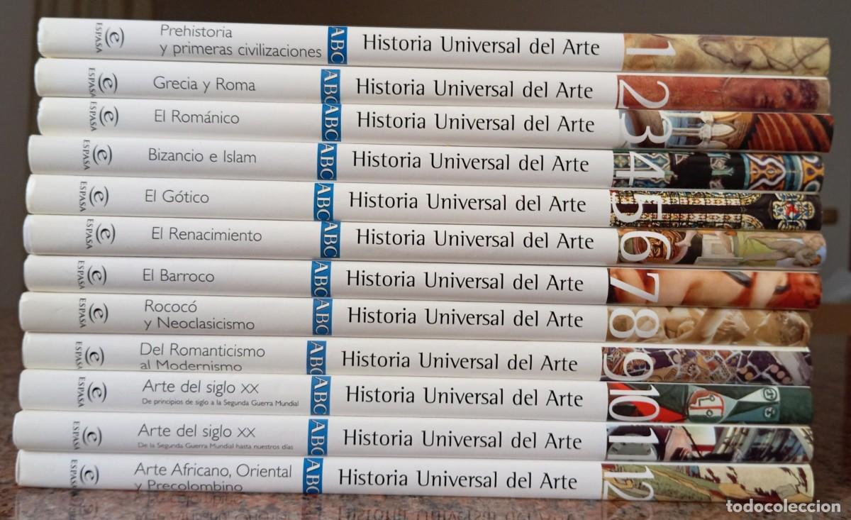 Libros de segunda mano: HISTORIA UNIVERSAL DEL ARTE 12 TOMOS - ABC - ESPASA - Foto 1