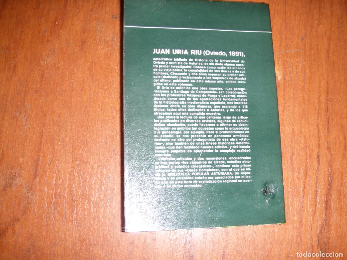 Libros de segunda mano: LOS VAQUEIROS DE ALZADA JUAN URIA RIU - Foto 9