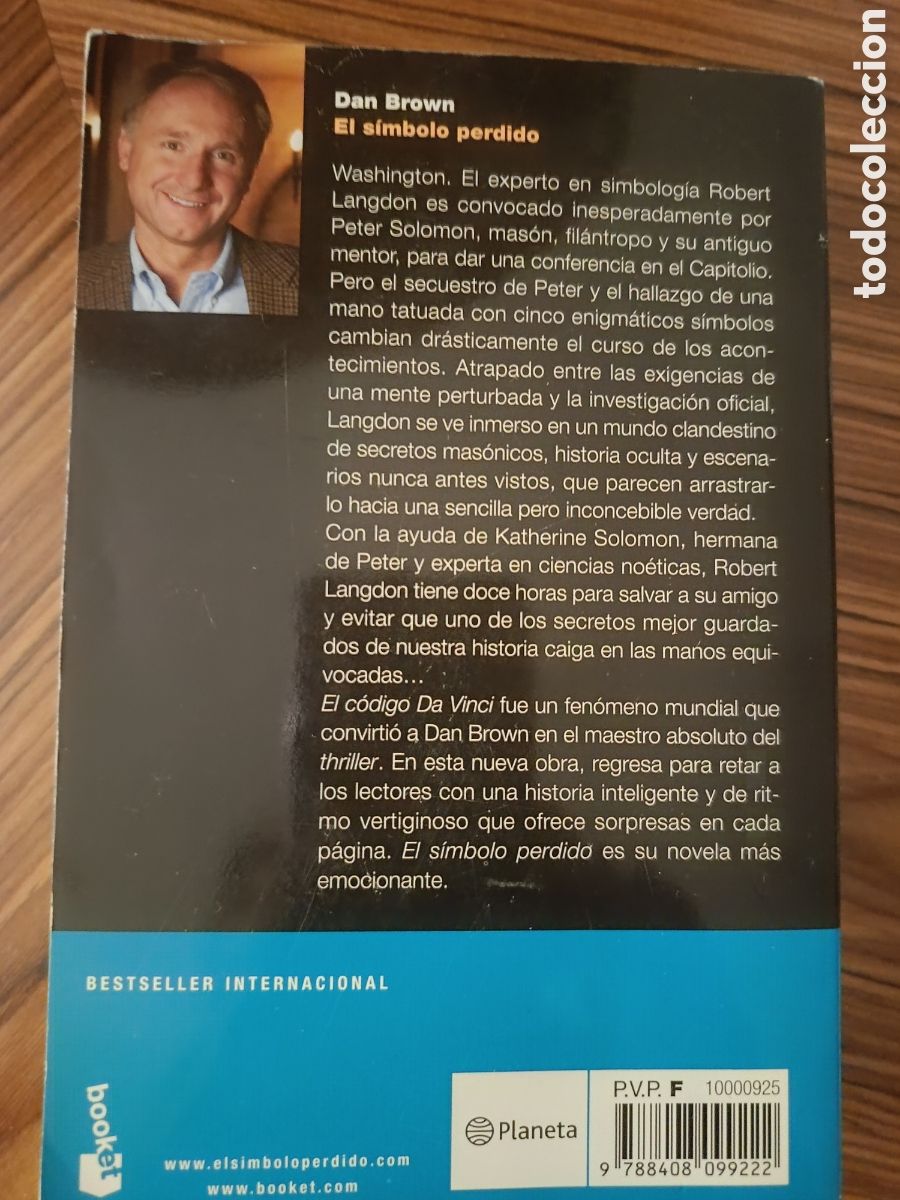 Libros de segunda mano: Dan Brown: El S&iacute;mbolo Perdido - Foto 2