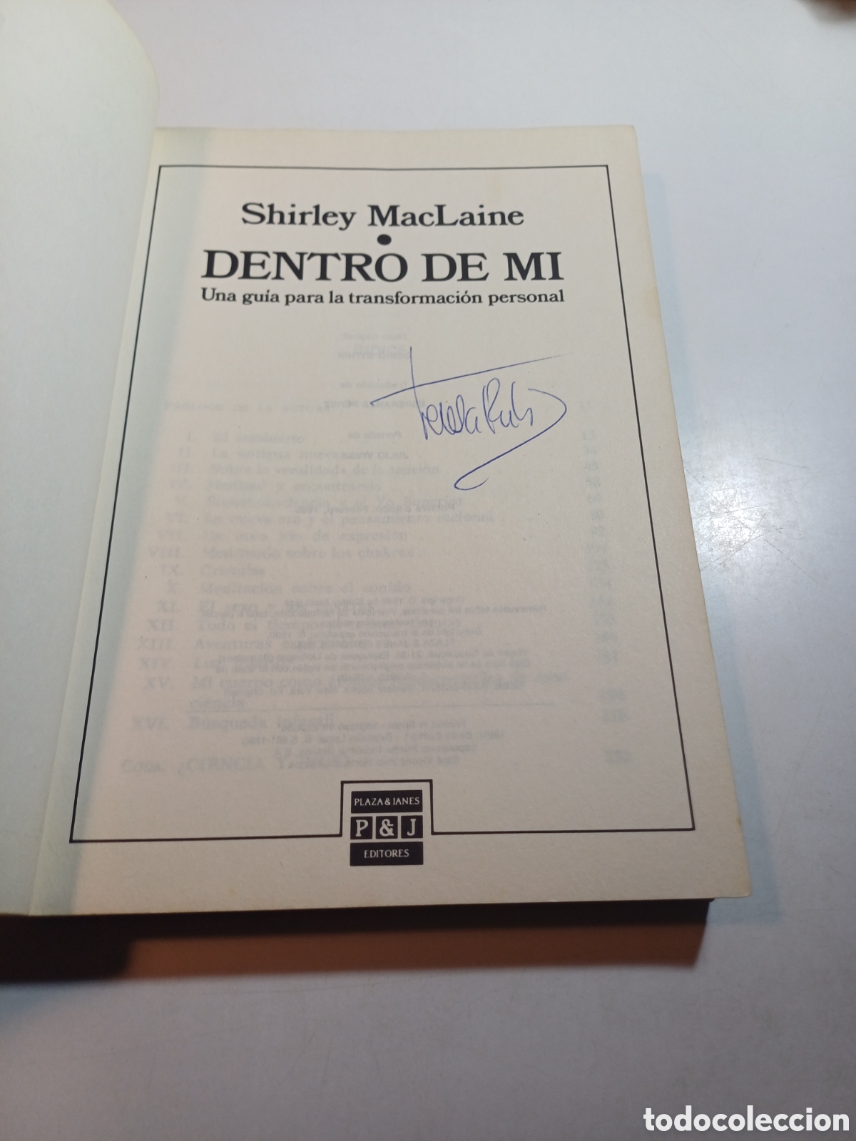 Libros de segunda mano: Dentro de mi Shirley MacLaine 1990 - Foto 2