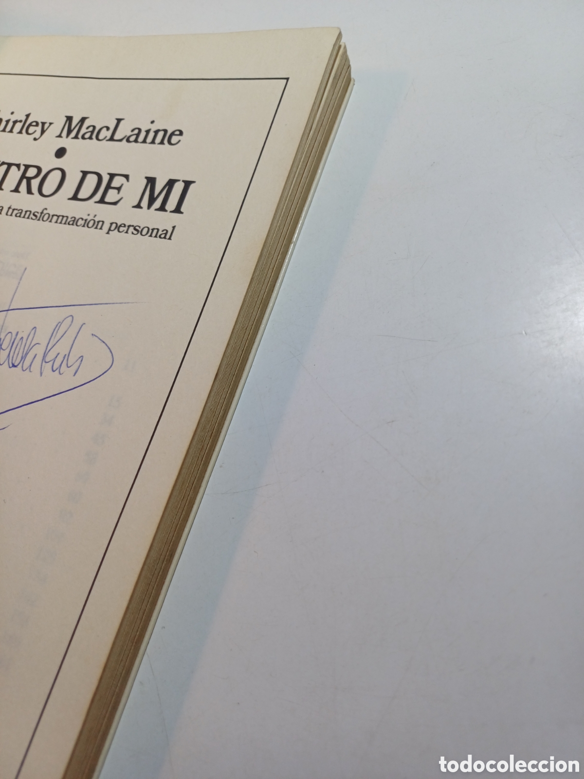 Libros de segunda mano: Dentro de mi Shirley MacLaine 1990 - Foto 3