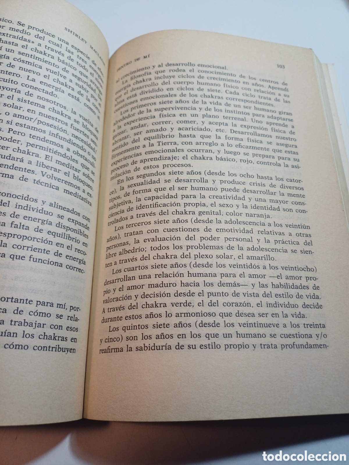Libros de segunda mano: Dentro de mi Shirley MacLaine 1990 - Foto 5