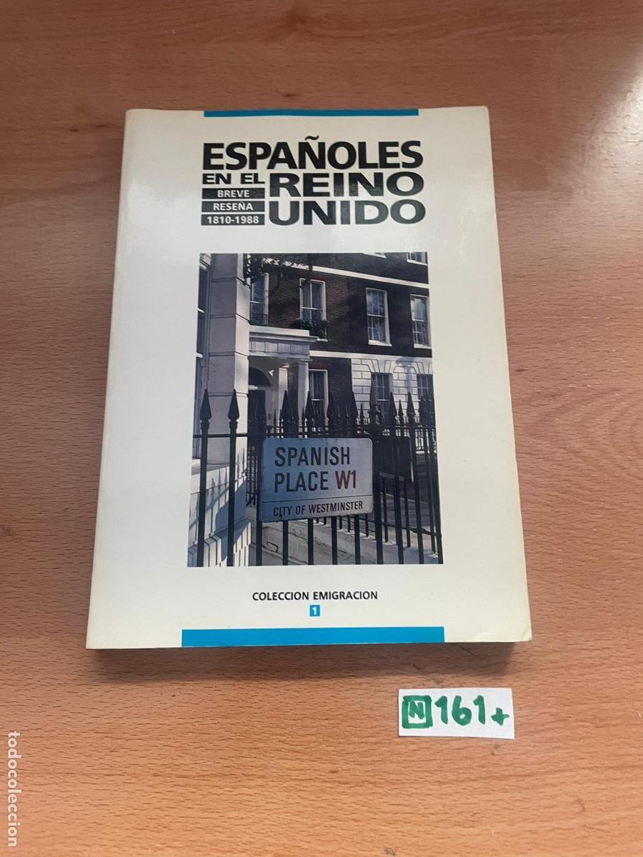 Libros de segunda mano: Libro: espa&ntilde;oles en el reino unido - Foto 1