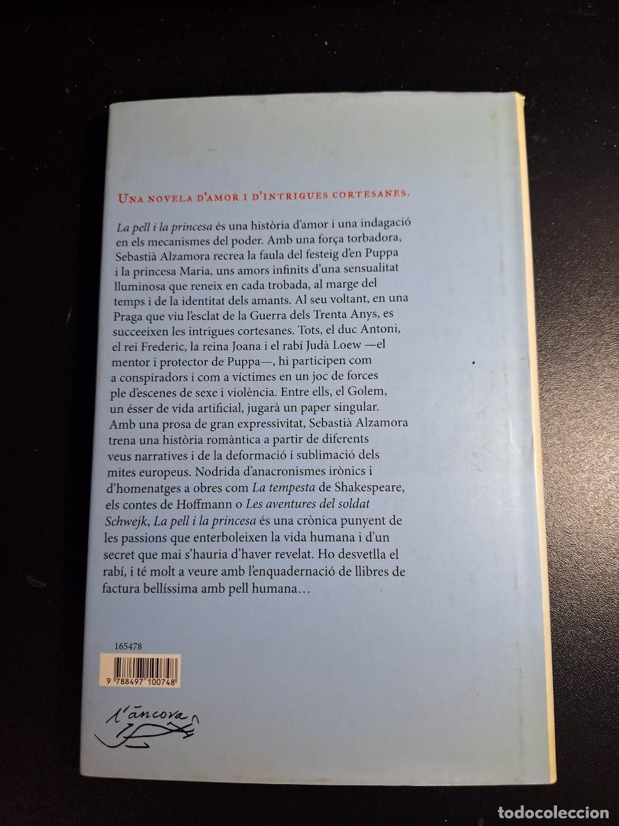 Libros de segunda mano: La pell i la princesa - Sebasti&agrave; Alzamora - Foto 2