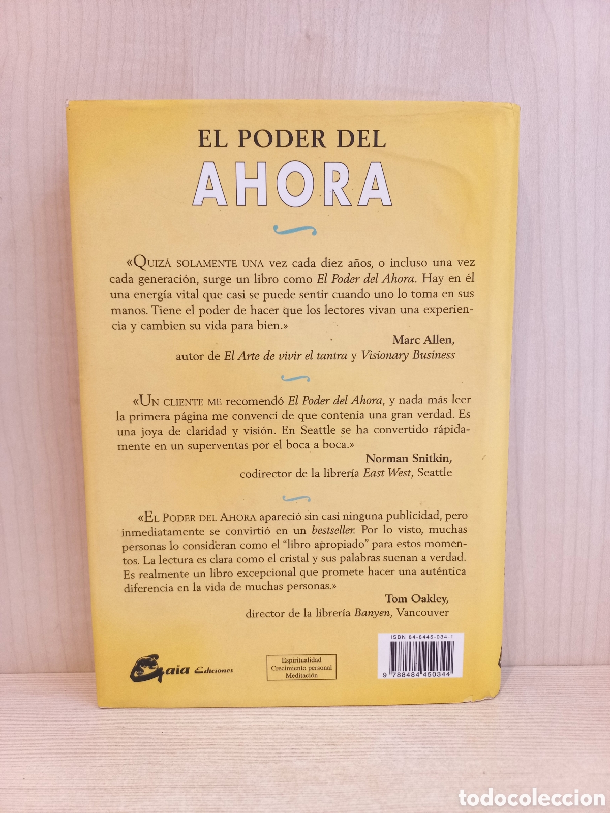 Libros de segunda mano: El poder del ahora. Eckhart Tolle. Ediciones Gaia, 2003. - Foto 3
