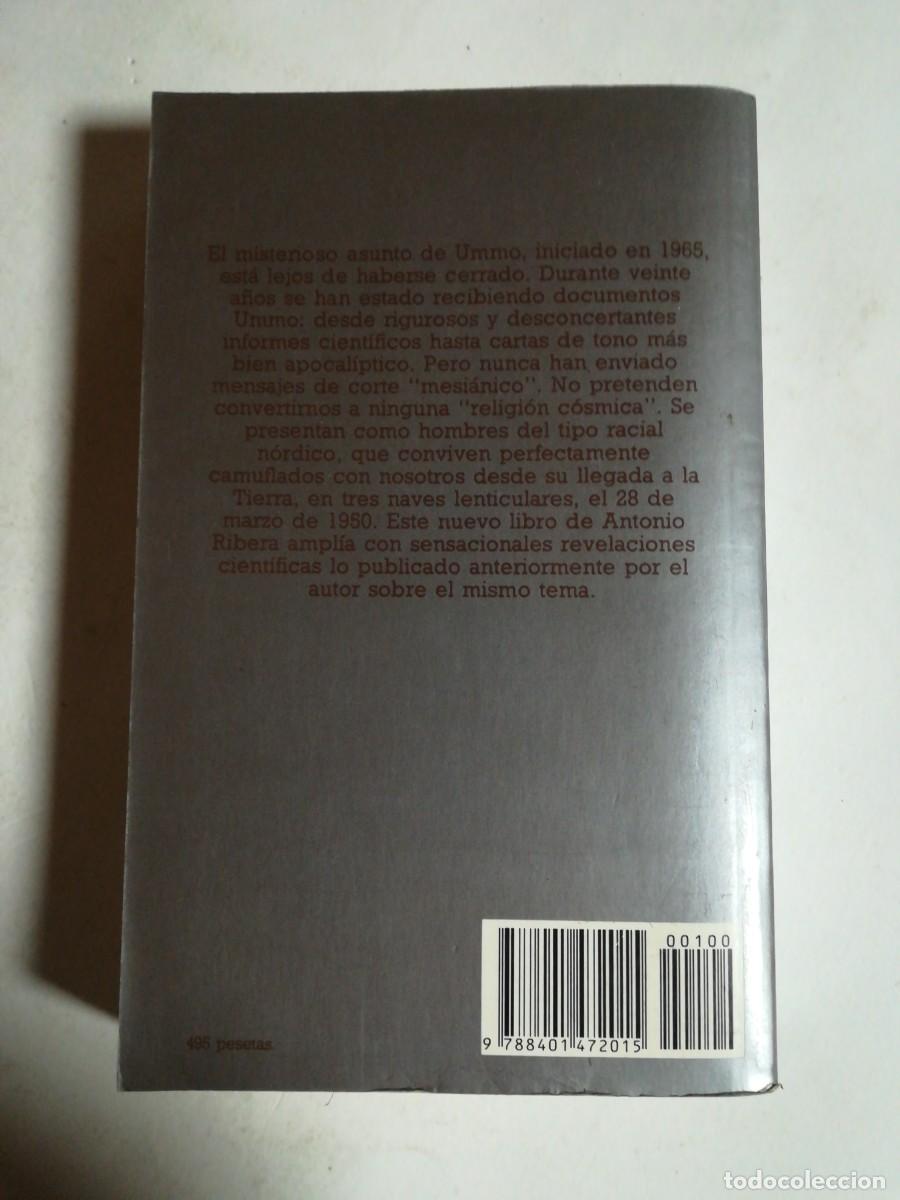 Libros de segunda mano: Ummo: La Increible Verdad, Antonio Ribera, Editorial Plaza & Jan&eacute;s - Foto 2