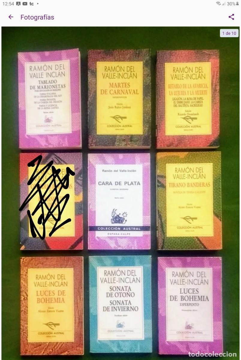 Libros de segunda mano: LOTE DE 8 LIBROS DE RAM&Oacute;N DEL VALLE INCL&Aacute;N. - Foto 1