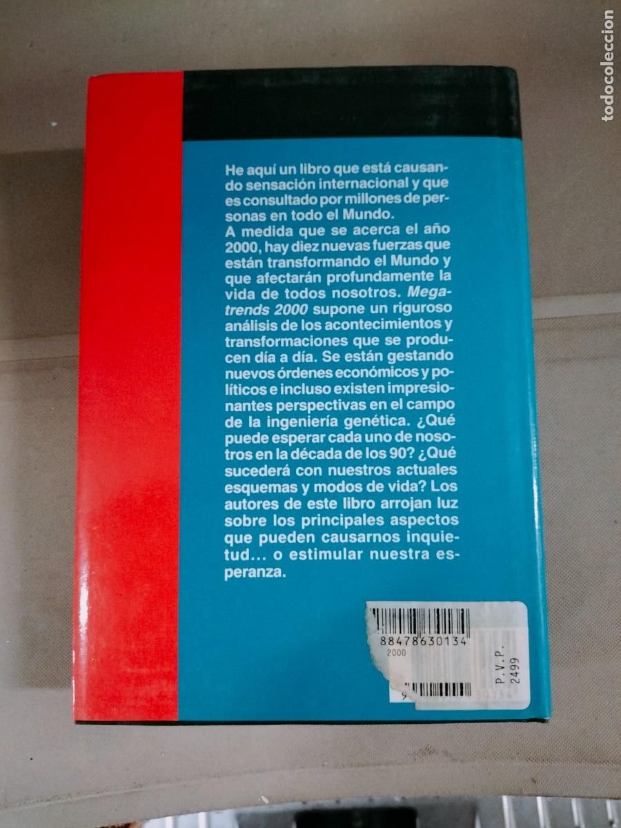 Libros de segunda mano: Megatrends 2000 - John Naisbitt y Patricia Aburdene - Foto 2