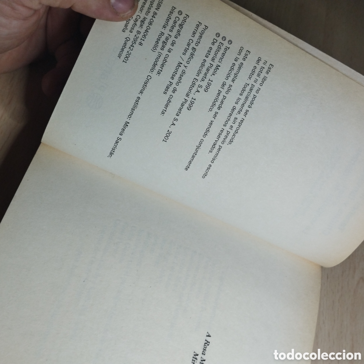 Libros de segunda mano: Chulas y Famosas. Terence Moix. 2001. Planeta - Foto 6