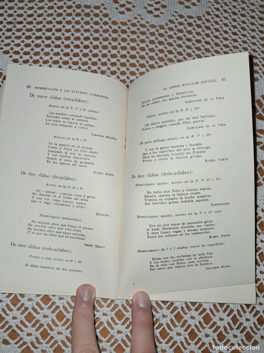 Libros de segunda mano: Introducci&oacute;n a los estudios literarios Rafael Lapesa Melgar - Foto 5