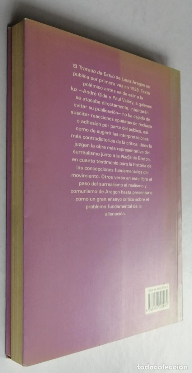 Libros de segunda mano: TRATADO DE ESTILO, LOUIS ARAGON, ARDORA - Foto 4