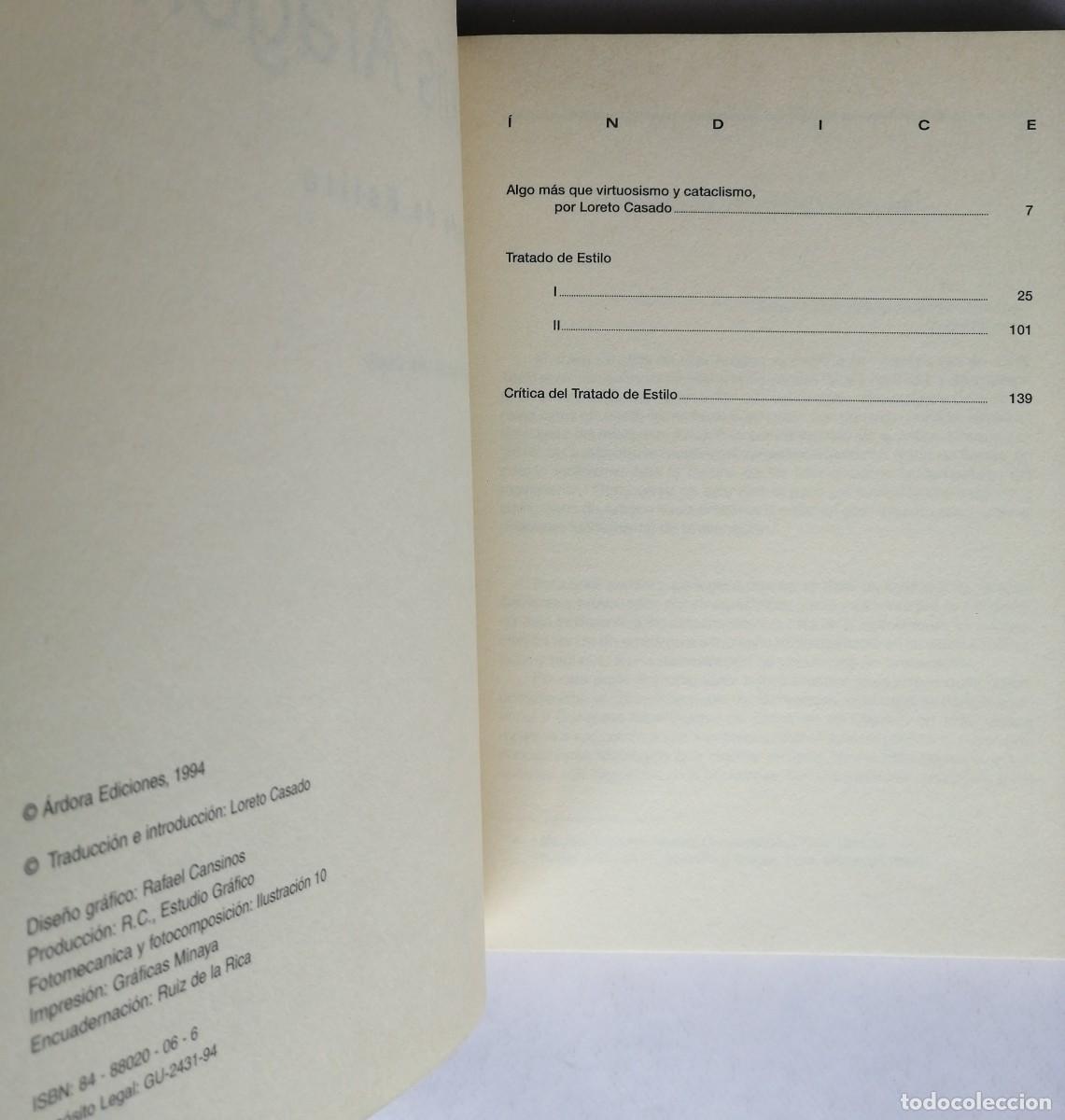 Libros de segunda mano: TRATADO DE ESTILO, LOUIS ARAGON, ARDORA - Foto 5