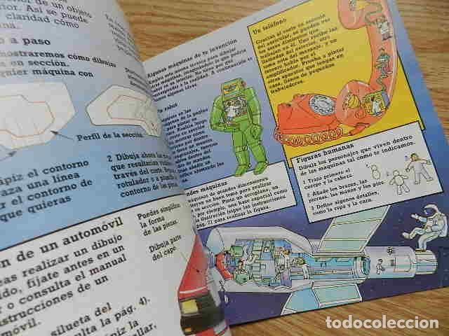 Libros de segunda mano: Como dibujar m&aacute;quinas Montena a&ntilde;o 1988 - Foto 5