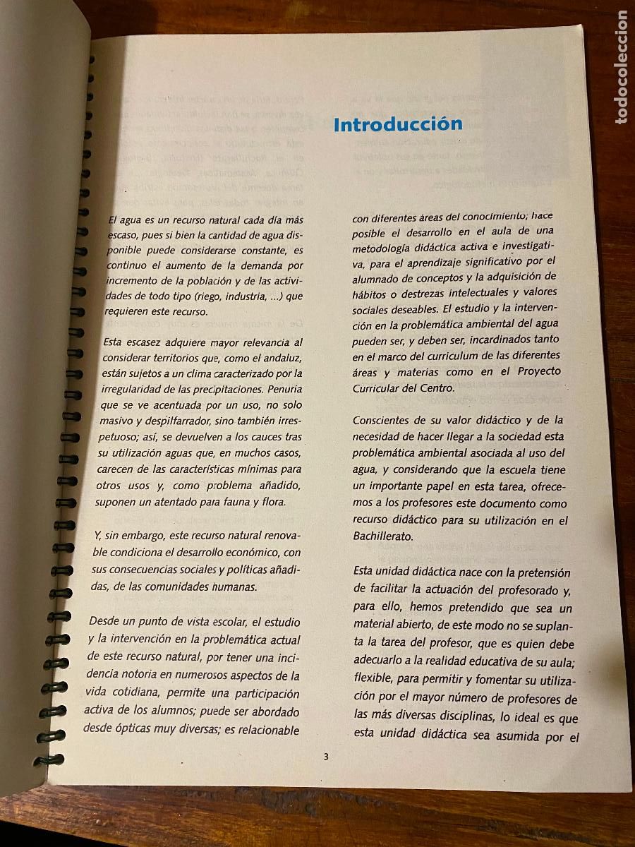Libros de segunda mano: un recurso con problemas, el agua 1997 junta de andalucia - Foto 2
