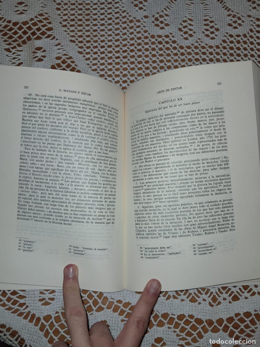 Libros de segunda mano: G. Mayans y S&iacute;scar Obras completas V Ensayos y varia - Foto 5