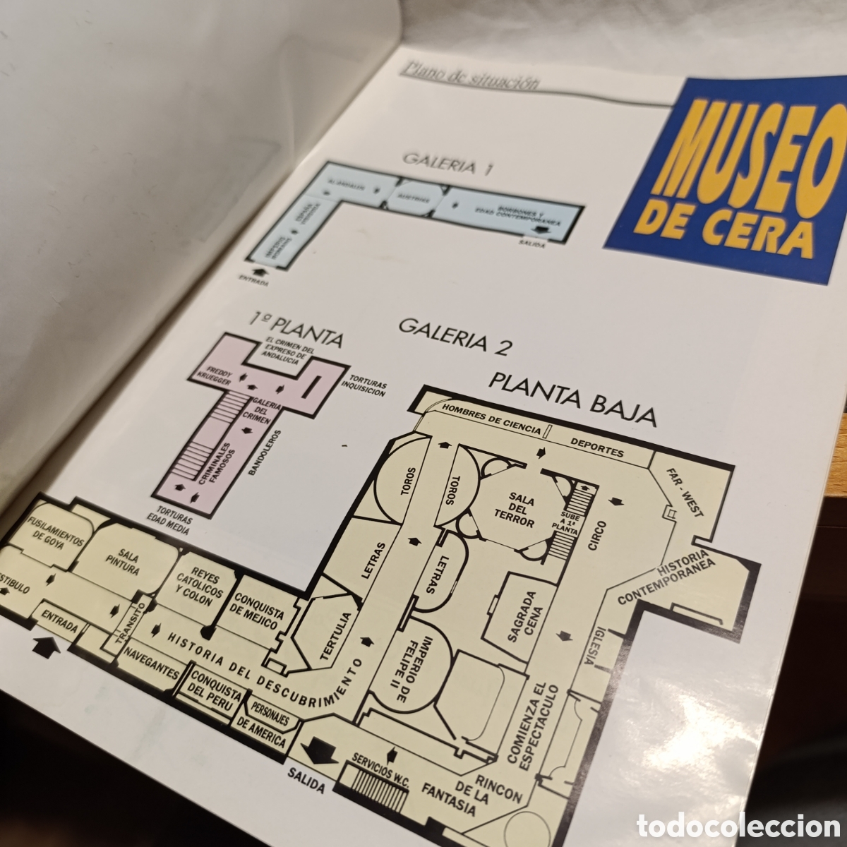 Libros de segunda mano: MUSEO DE CERA DE MADRID. - Foto 3