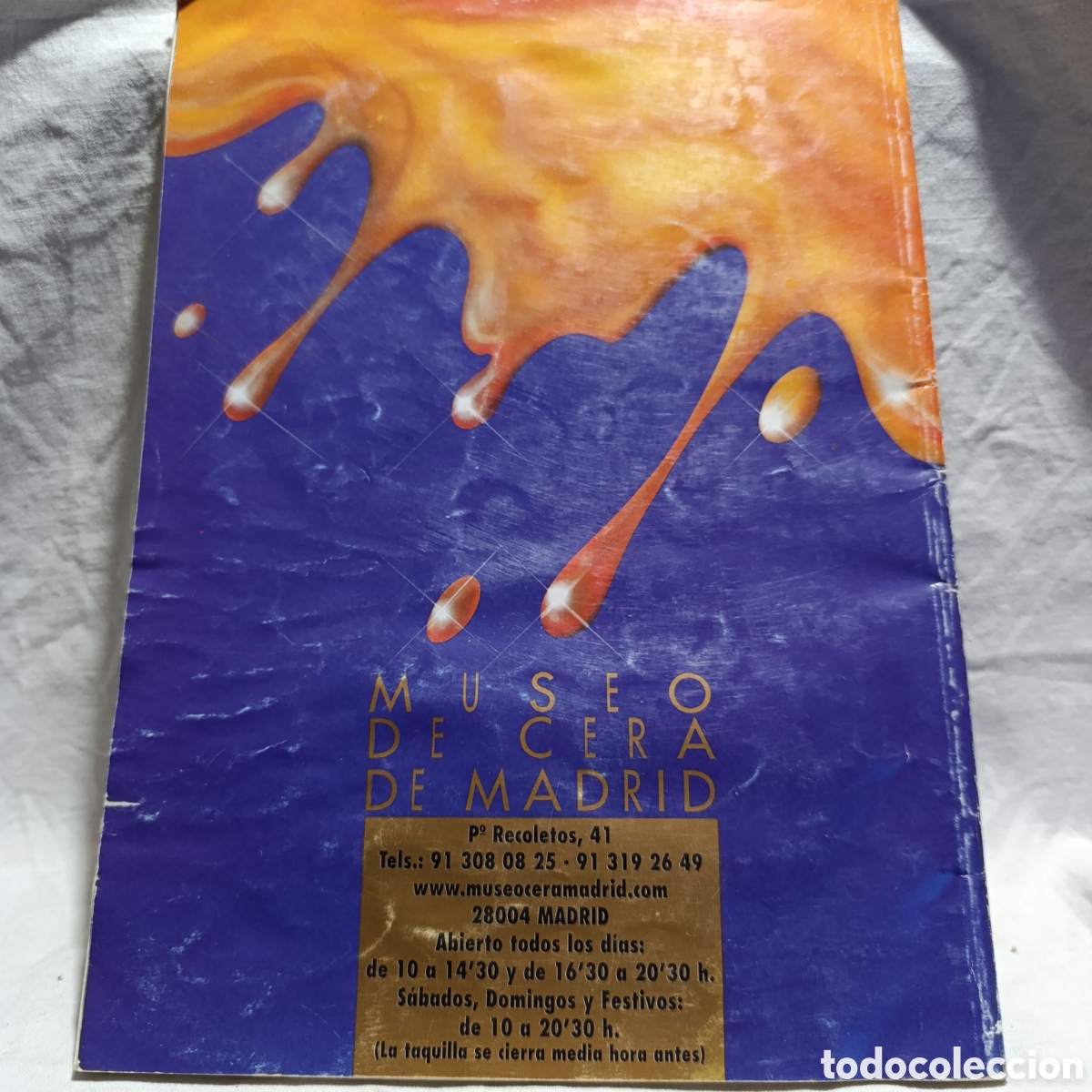Libros de segunda mano: MUSEO DE CERA DE MADRID. - Foto 5