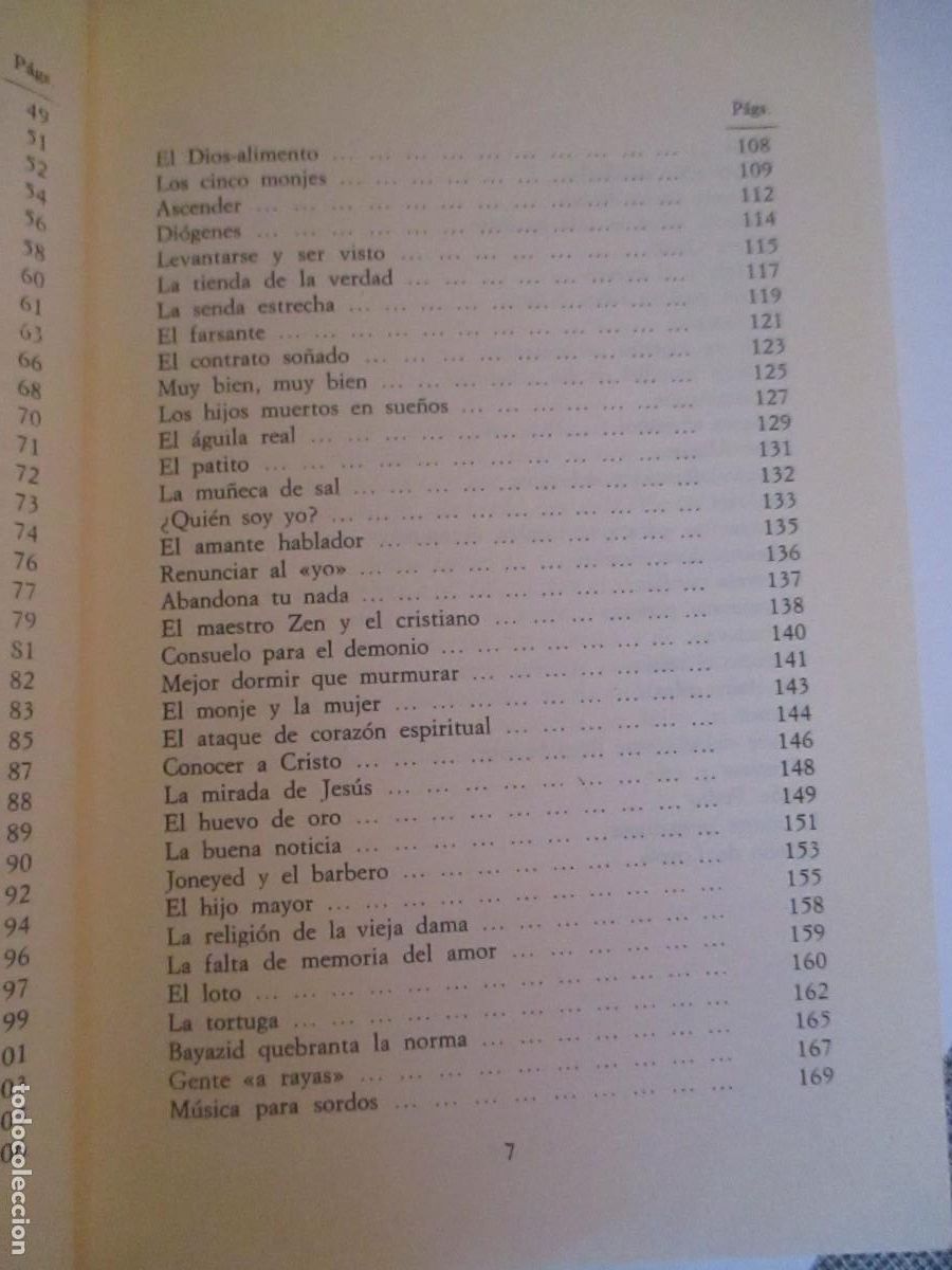 Libros de segunda mano: ANTHONY DE MELLO El canto del p&aacute;jaro W31086 - Foto 4