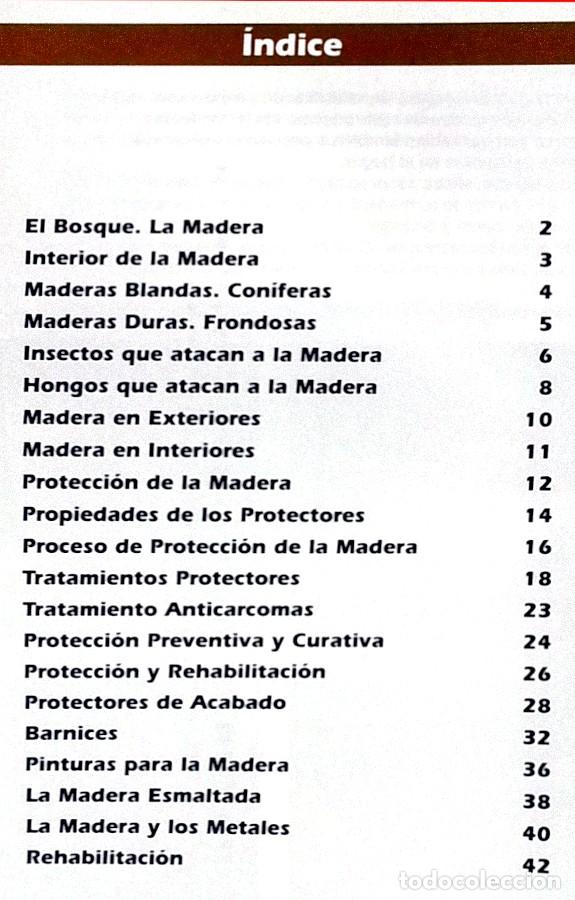 Libros de segunda mano: Manual para la protecci&oacute;n de la madera - Xylazel, s.a. - Foto 2