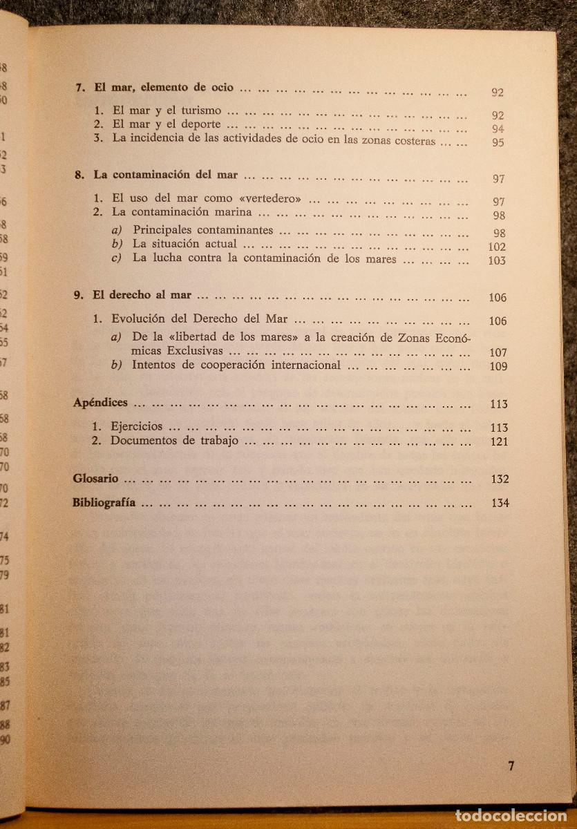 Libros de segunda mano: El mar y sus recursos. Isabel Monguilot. Ed Cincel.1985 - Foto 6