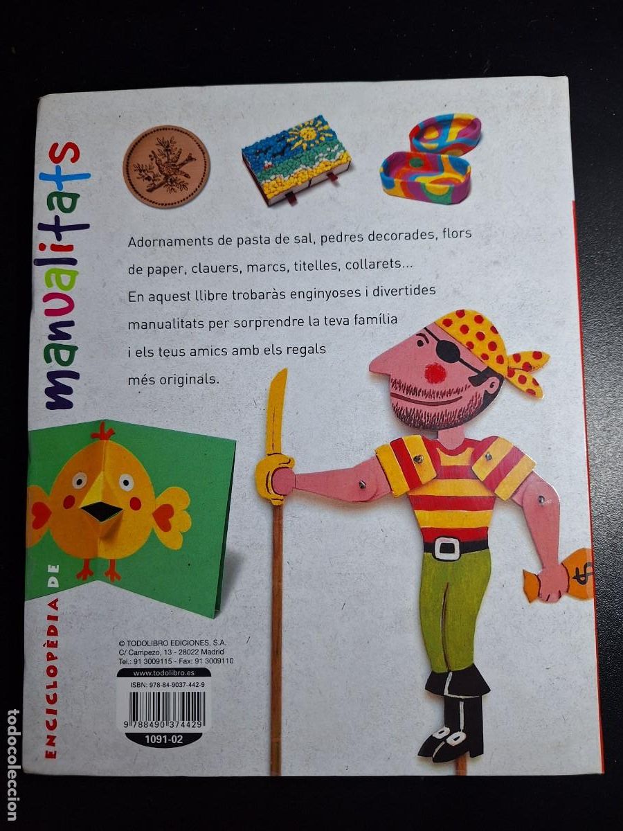 Libros de segunda mano: Enciclop&egrave;dia de manualitats - - - Foto 2